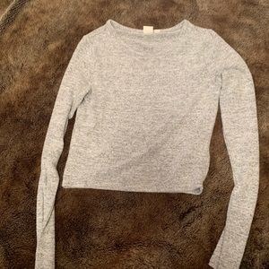 GAP super comfy crop grey size small